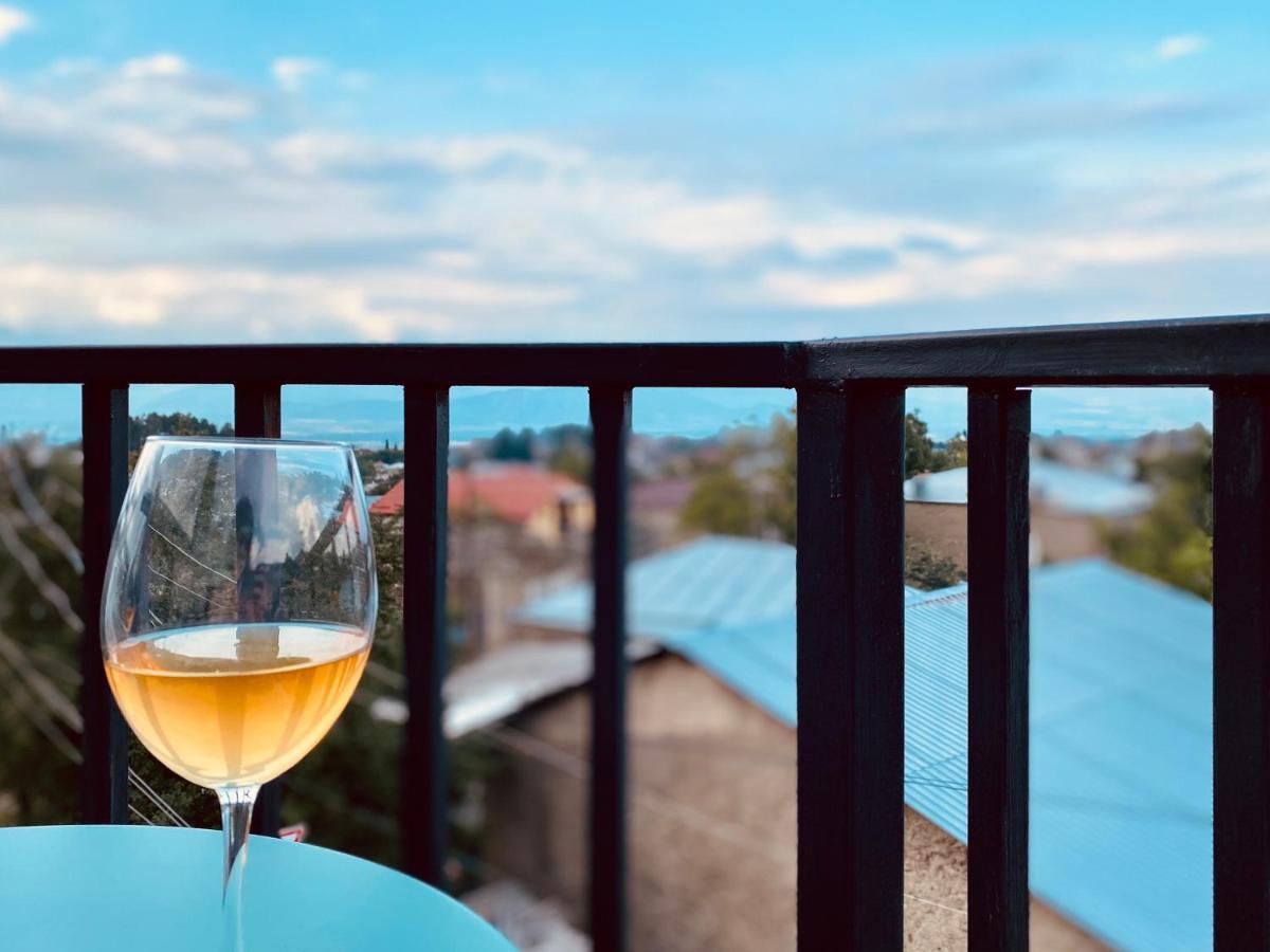 Hestia - Hotel, Wine And View Telavi Kültér fotó
