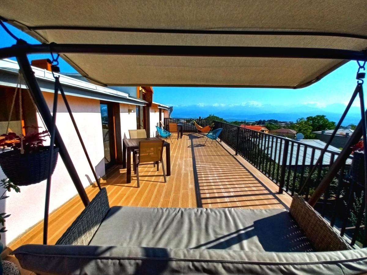 Hestia - Hotel, Wine And View Telavi Kültér fotó