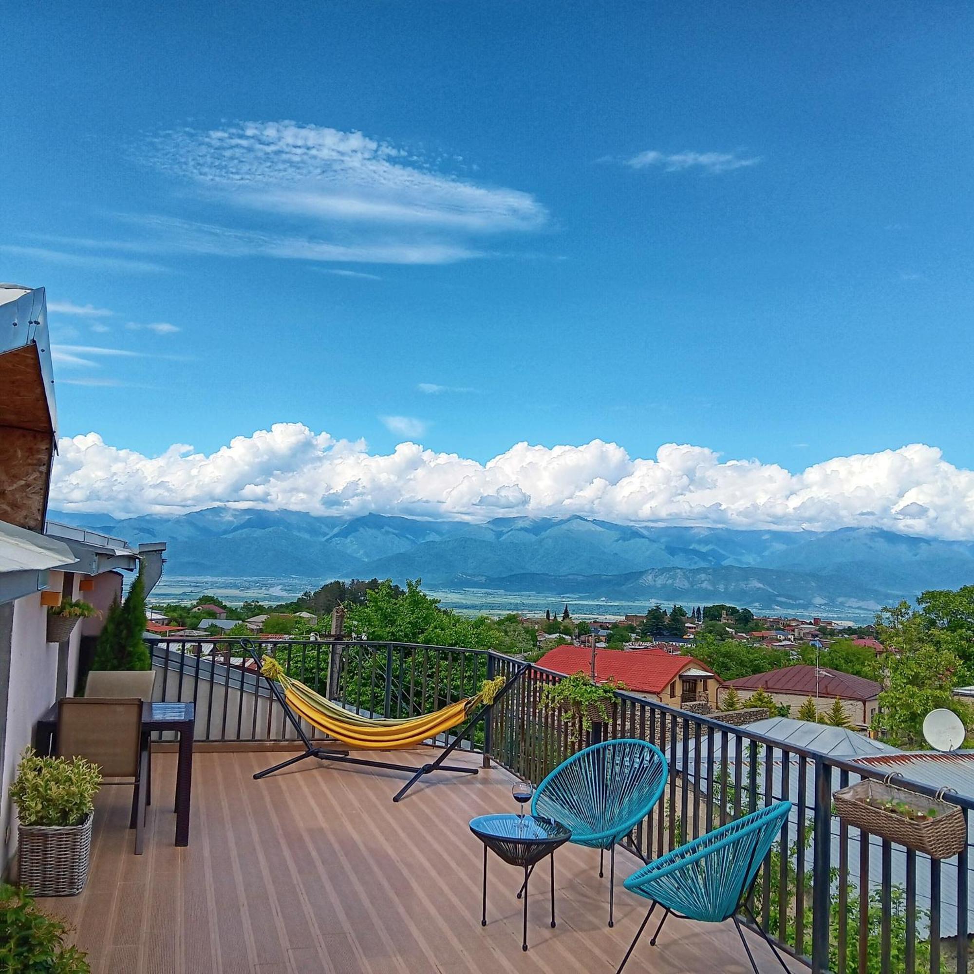 Hestia - Hotel, Wine And View Telavi Kültér fotó