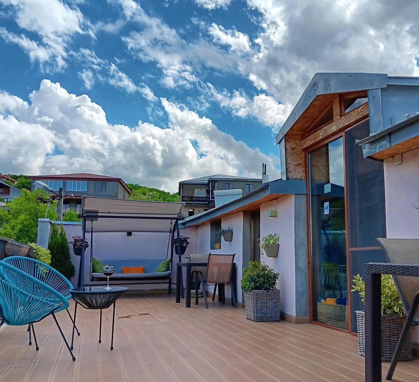 Hestia - Hotel, Wine And View Telavi Kültér fotó
